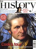 Image of 'BBC History' magazine cover, September 2002 edition to which Stephen Brumwell contributed an article: 'Swapping Sides'.